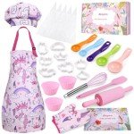Kids Cooking and Baking Set – 27 Pieces