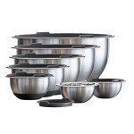 Tramontina 14-Piece Stainless Steel Mixing Bowl Set