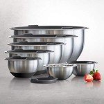 Tramontina 14-Piece Stainless Steel Mixing Bowl Set