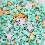 Mermaid Sprinkles - Edible Seashell Cake Decorations