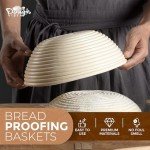 Sourdough Baking Kit with Round Proofing Baskets