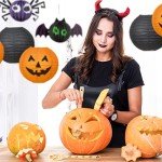 Halloween Hocus Pocus Themed Wooden Utensil Set