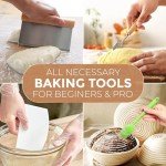 Sourdough Baking Kit with Round Proofing Baskets