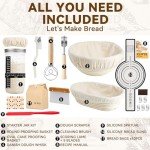 Sourdough Starter Kit with Baking Essentials 26 PCS