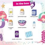 Mermaid Baking Kit for Kids - DIY Cupcakes