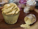 Gold Edible Glitter for Cakes and Cupcakes