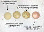 Gold Edible Glitter for Cakes and Cupcakes