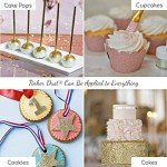 Gold Edible Glitter for Cakes and Cupcakes