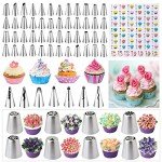 356-Piece Cake Decorating Tools Set with Turntable