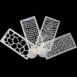 4 Pack Animal Print Cake Decorating Molds