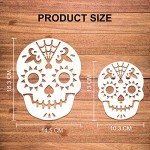 8-Pack Day of the Dead Cake Stencils