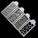 4 Pack Animal Print Cake Decorating Molds