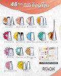250-Piece Aluminum Cake Decorating Tools Kit