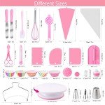 356-Piece Cake Decorating Tools Set with Turntable