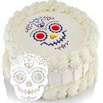 8-Pack Day of the Dead Cake Stencils