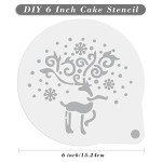12PCS 6-Inch Cake and Cookie Decorating Stencils