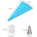 Baking Supplies Kit: Piping Bag & Tips Set