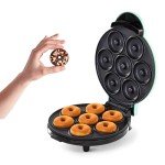 DASH Mini Donut Maker - Aqua, Makes 7 Donuts