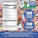 Natural Dye-Free Rainbow Sprinkles - 1.5 Pounds