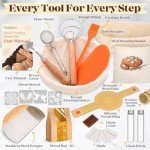 Sourdough Bread Baking Essentials & Starter Kit