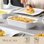 Porcelain Casserole Baking Dishes Set of 4
