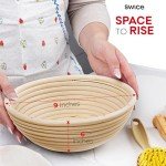 9-Inch Sourdough Proofing Basket Kit with Tools
