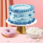 White Pearl Sprinkles Mix for Baking Treats