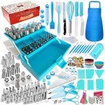 368-Piece Cake Decorating Tool Set with Storage Case