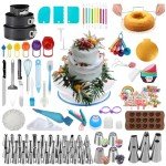 390PCS Ultimate Cake Decorating Supplies Kit