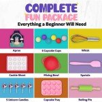 Unicorn Kids Baking Set - 14pc Fun Kit