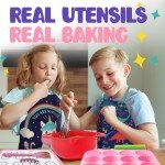 Unicorn Kids Baking Set - 14pc Fun Kit