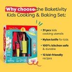Kids Cooking & Baking Set - 31 Pieces