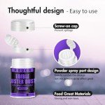 12-Color Edible Glitter Dust for Baking and Cocktails
