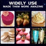 Rainbow Edible Glitter Spray - 4 Color Set