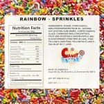 Rainbow Colorful Sprinkles - 2.2 Pounds Bulk