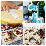 Large Number Cake Mold Set - 9 Pieces