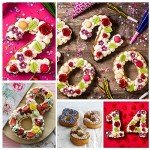 Large Number Cake Mold Set - 9 Pieces