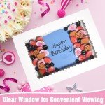 10-Pack White Cake Boxes for Desserts and Pastries