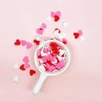Valentine's Heart Sprinkles for Baking and Decorating