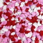 Valentine's Heart Sprinkles for Baking and Decorating