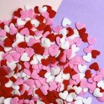 Valentine's Heart Sprinkles for Baking and Decorating