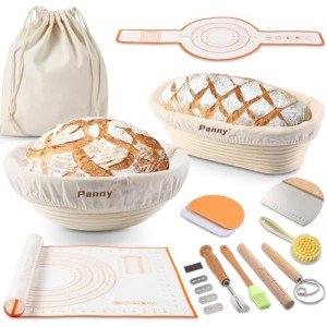 Banneton Proofing Basket Set for Sourdough Baking