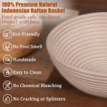 Banneton Proofing Basket Set for Sourdough Baking