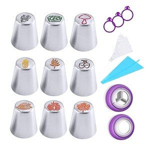 Harvest Flower Piping Tips and Bags Set