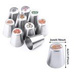 Harvest Flower Piping Tips and Bags Set