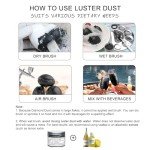 Edible Luster Dust Glitter Powder for Baking 7g