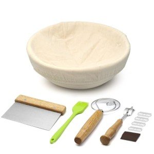 9-Inch Rattan Bread Proofing Basket Set