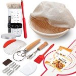 Sourdough Starter Kit with Proofing Basket & Jar