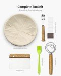 9-Inch Rattan Bread Proofing Basket Set