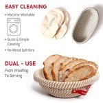 KneadAce Sourdough Starter Kit with Proofing Baskets